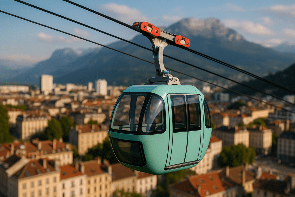 Grenoble : le nouveau téléphérique qui promet de révolutionner les déplacements