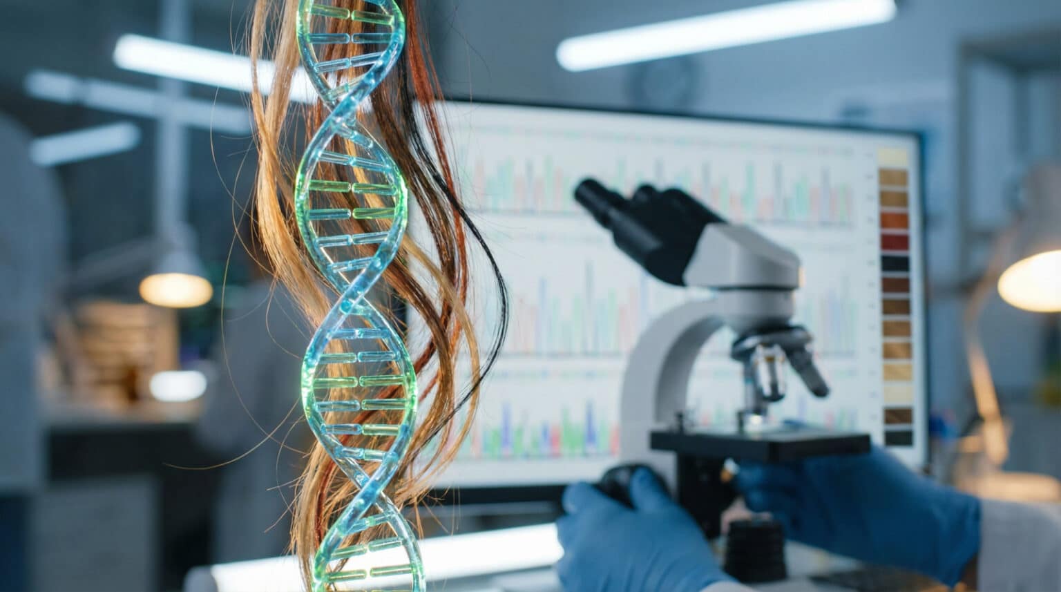 ADN couleur cheveux génétique et analyse capillaire Grenoble Cognition — free download